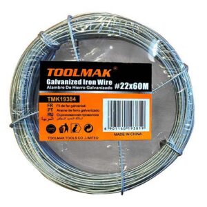 Alambre galvanizado nº 22 (rollo x 60 mts.)