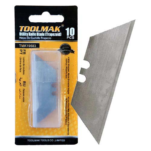 Repuesto p/trincheta trapezoidal (x 10 uds.) Toolmak