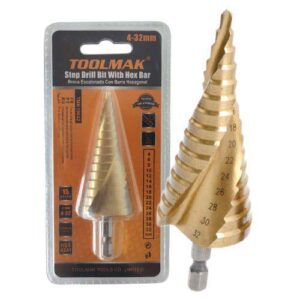 Mecha escalonada de titanio 4 a 32 mm