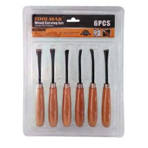 Juego gubias para madera 6 piezas