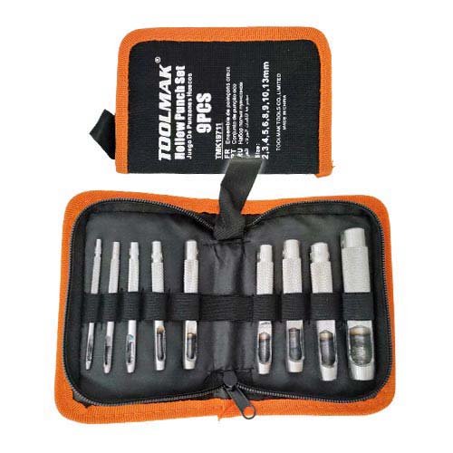 Juego saca bocado estuche 9 pcs - 2 a 13 mm