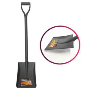 Pala ancha mango metalico Toolmak