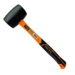 Maza de goma con cabo de fibra 453 grs