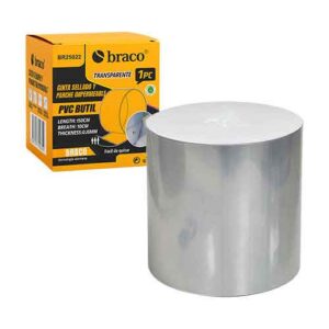 Cinta selladora, parche impermeable transparente 10 cm x 1.5 m