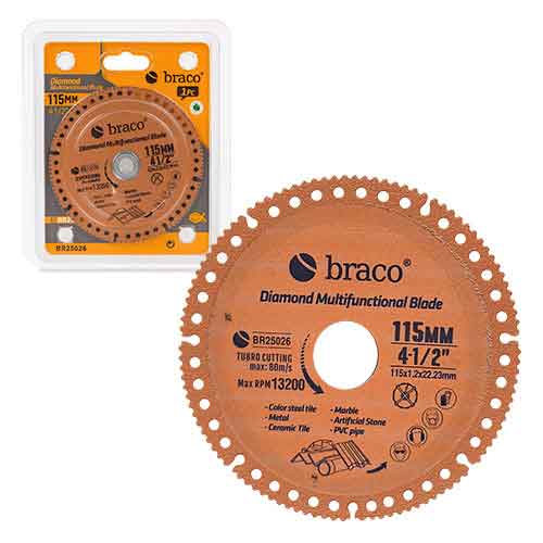 Disco diamant. de corte multiproposito 115 mm