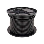 Cable acero gym revestido pvc negro 3 a 5 mm (100 mts)