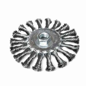 Cepillo plano temp. retorcido 115 mm c/tuerca