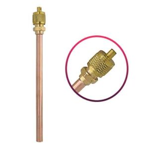 Valvula De Servicio Refrig. 1/4" Berta 100 Mm Cobre