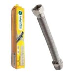 Flexible extens. ac. inox. p/gas nat. 3/4" x 40-95