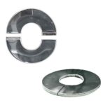 Roseta partida acero inoxidable 52 mm interior