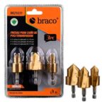 Fresas escalonadas para termofusión (jgo. x 3 un.)