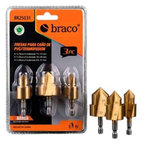 Fresas escalonadas para termofusión (jgo. x 3 un.)