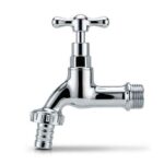 Canilla de bronce cromada c/ pico 1/2"