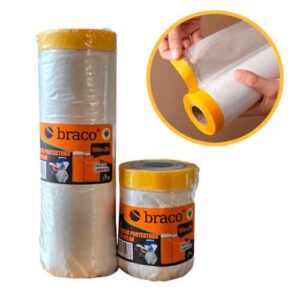 Cinta de enmascarar con film de nylon protector 1500 mm x 20 m