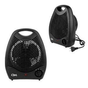 Caloventor 1000 / 2000 W c/ termostato negro